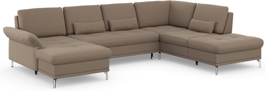 INOSIGN Zithoek Palm Beach U-vorm Binnenvering met zitdiepteverstelling naar keuze met slaapfunctie - Foto 9