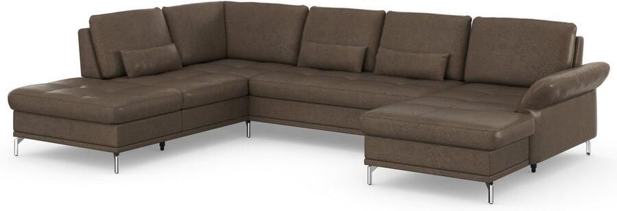 INOSIGN Zithoek Palm Beach U-vorm Binnenvering met zitdiepteverstelling naar keuze met slaapfunctie - Foto 8