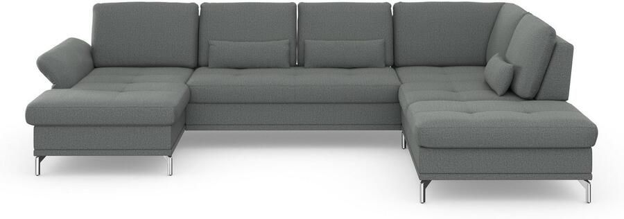 INOSIGN Zithoek Palm Beach U-vorm Binnenvering met zitdiepteverstelling naar keuze met slaapfunctie - Foto 6