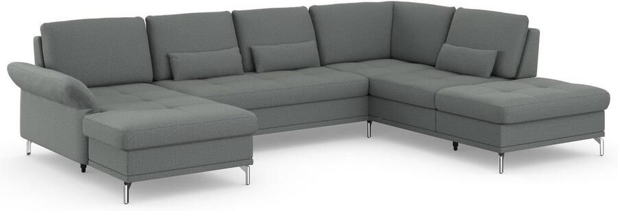 INOSIGN Zithoek Palm Beach U-vorm Binnenvering met zitdiepteverstelling naar keuze met slaapfunctie - Foto 7