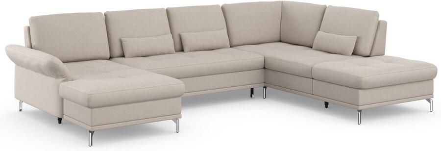 INOSIGN Zithoek Palm Beach U-vorm Binnenvering met zitdiepteverstelling naar keuze met slaapfunctie - Foto 8