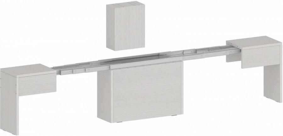 INOSIGN Zitbank Praktika Zitbank Bank met uittrekfunctie uittrekbaar van 66 naar 290 cm (1 stuk) - Foto 10