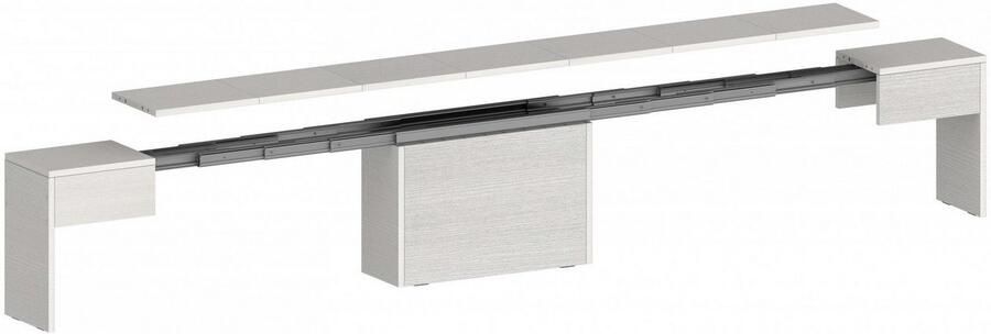 INOSIGN Zitbank Praktika Zitbank Bank met uittrekfunctie uittrekbaar van 66 naar 290 cm (1 stuk) - Foto 11