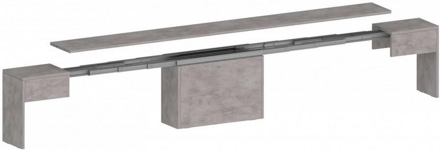 INOSIGN Zitbank Praktika Zitbank Bank met uittrekfunctie uittrekbaar van 66 naar 290 cm (1 stuk) - Foto 11