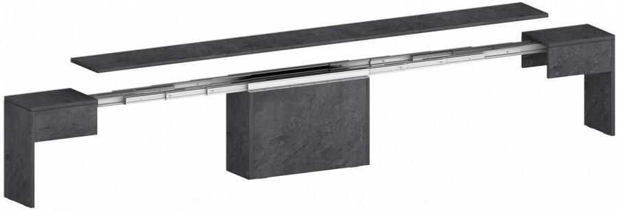 INOSIGN Zitbank Praktika Zitbank Bank met uittrekfunctie uittrekbaar van 66 naar 290 cm (1 stuk) - Foto 19