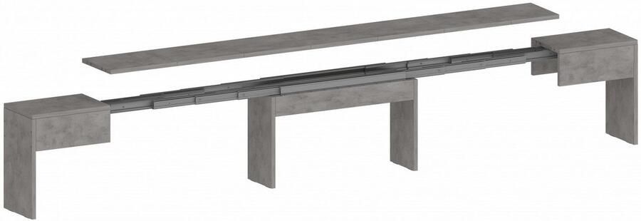 INOSIGN Zithoek Praktika Uitschuifbaar tot 290 cm per bank (voordeelset 2-delig) - Foto 12