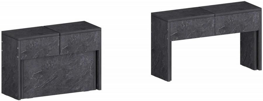 INOSIGN Zitbank Praktika Zitbank Bank met uittrekfunctie uittrekbaar van 66 naar 290 cm (1 stuk) - Foto 16