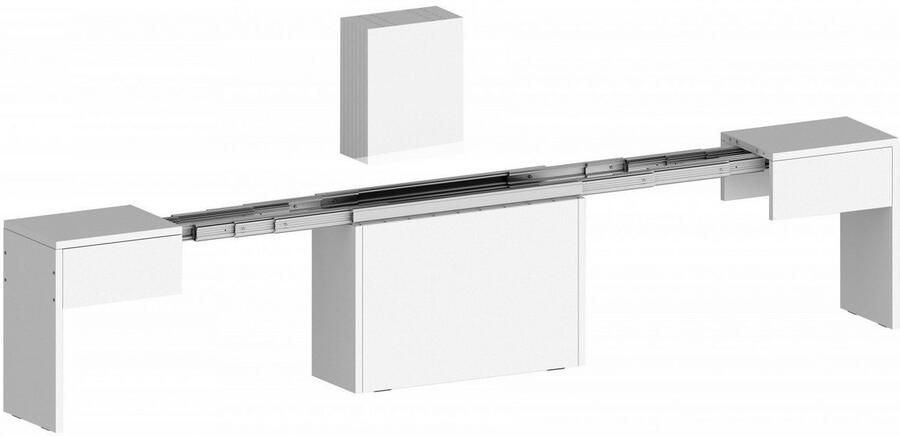 INOSIGN Zitbank Praktika Zitbank Bank met uittrekfunctie uittrekbaar van 66 naar 290 cm (1 stuk) - Foto 10