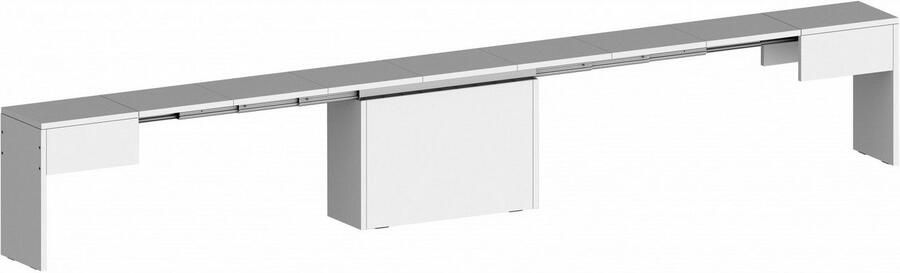 INOSIGN Zitbank Praktika Zitbank Bank met uittrekfunctie uittrekbaar van 66 naar 290 cm (1 stuk) - Foto 12