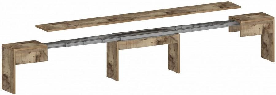 INOSIGN Zithoek Praktika Uitschuifbaar tot 290 cm per bank (voordeelset 2-delig) - Foto 12