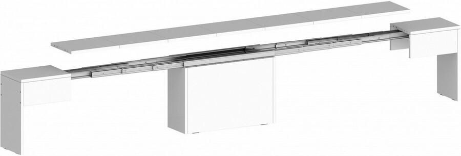 INOSIGN Zitbank Praktika Zitbank Bank met uittrekfunctie uittrekbaar van 66 naar 290 cm (1 stuk) - Foto 11