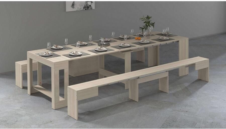 INOSIGN Zithoek Praktika Uitschuifbaar tot 290 cm per bank (voordeelset 2-delig) - Foto 2