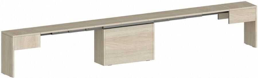 INOSIGN Zitbank Praktika Zitbank Bank met uittrekfunctie uittrekbaar van 66 naar 290 cm (1 stuk) - Foto 12