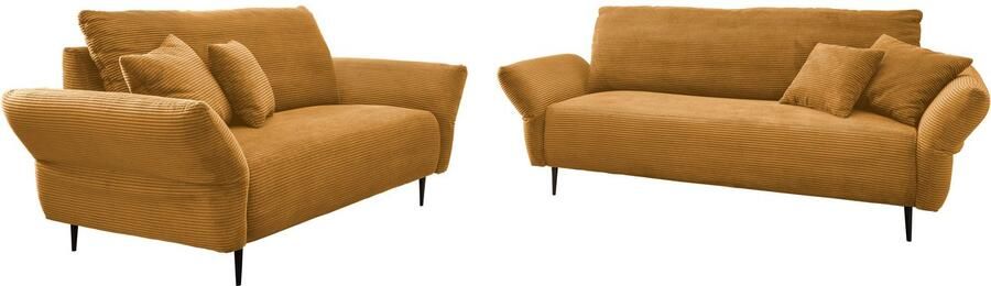 INOSIGN Zithoek Vanilla ook afzonderlijk en als polsterecke verkrijgbaar incl. sierkussen (set 2-delig) - Foto 8