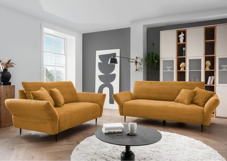 INOSIGN Zithoek Vanilla ook afzonderlijk en als polsterecke verkrijgbaar incl. sierkussen (set 2-delig) - Foto 5