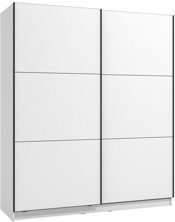 INOSIGN Zweefdeurkast Sierra klassieke kledingkast linnenkast 179 of 217 cm breed met volledige binnenindeling fsc -gecertificeerd houtmateriaal - Foto 5