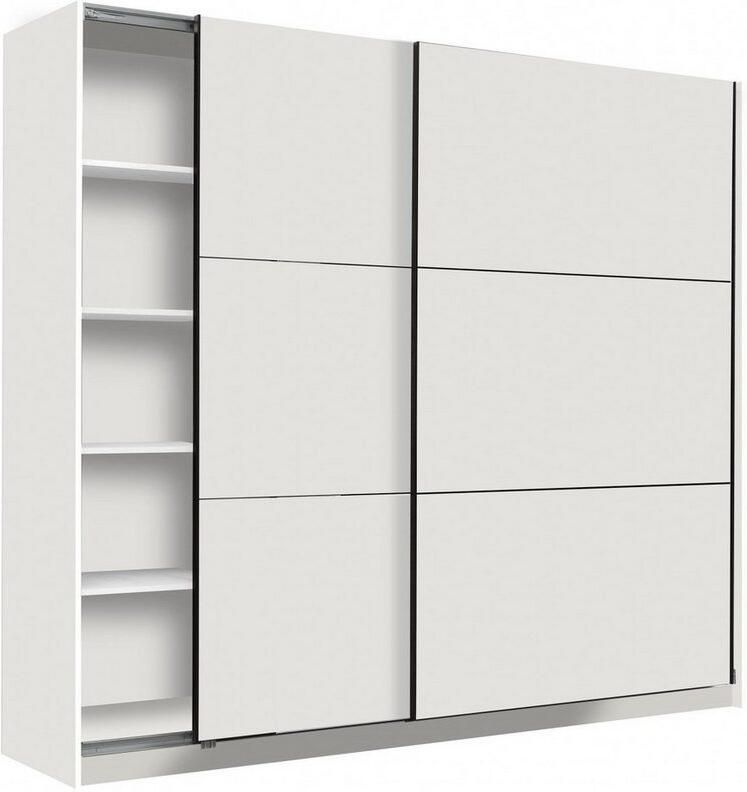 INOSIGN Zweefdeurkast Sierra klassieke kledingkast linnenkast 179 of 217 cm breed met volledige binnenindeling fsc -gecertificeerd houtmateriaal - Foto 8