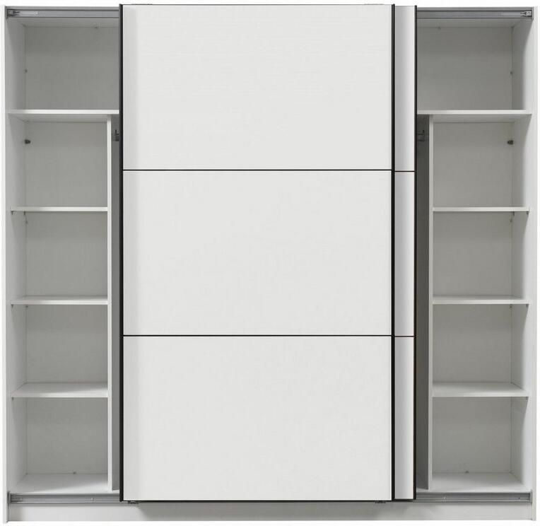 INOSIGN Zweefdeurkast Sierra klassieke kledingkast linnenkast 179 of 217 cm breed met volledige binnenindeling fsc -gecertificeerd houtmateriaal - Foto 10