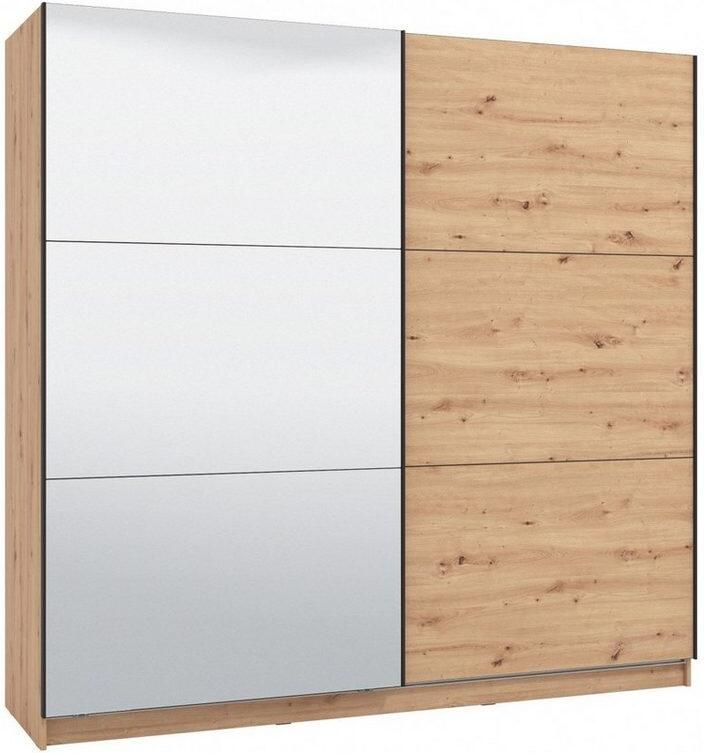 INOSIGN Zweefdeurkast Sierra kledingkast met spiegel linnenkast garderobe Topseller INCLUSIEF interne indeling FSC -gecertificeerd OTTOs Choice - Foto 5