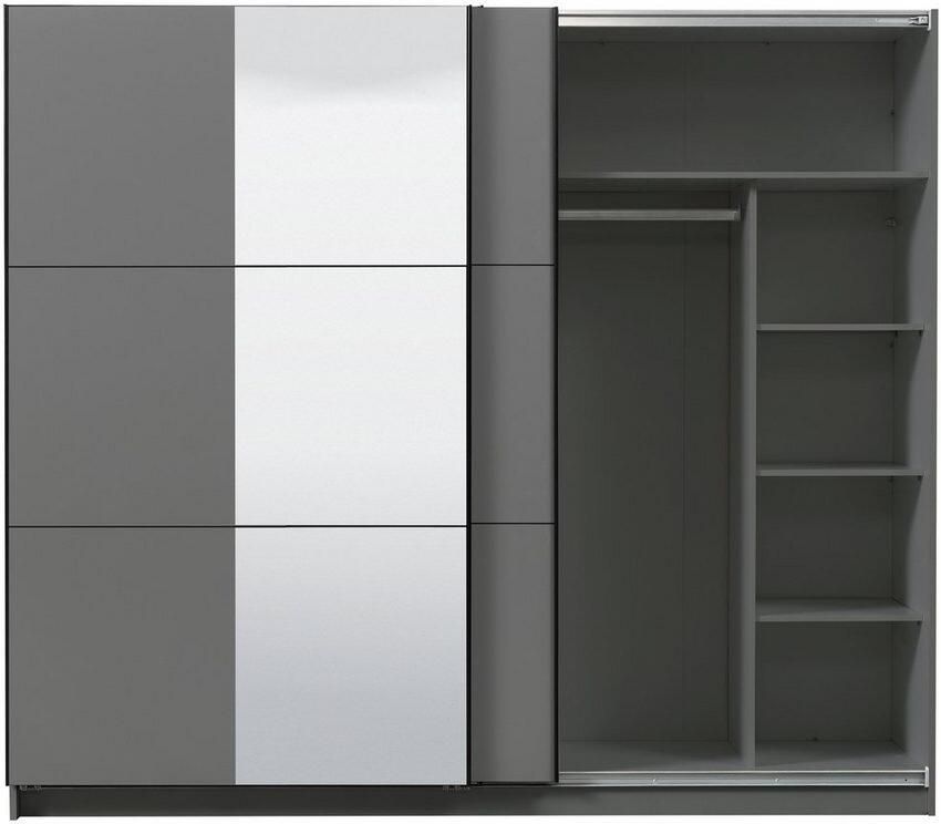 INOSIGN Zweefdeurkast Sierra kledingkast met spiegel linnenkast garderobe Topseller INCLUSIEF interne indeling FSC -gecertificeerd OTTOs Choice - Foto 2