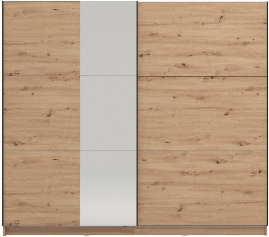 INOSIGN Zweefdeurkast Sierra kledingkast met spiegel linnenkast garderobe Topseller INCLUSIEF interne indeling FSC -gecertificeerd OTTOs Choice