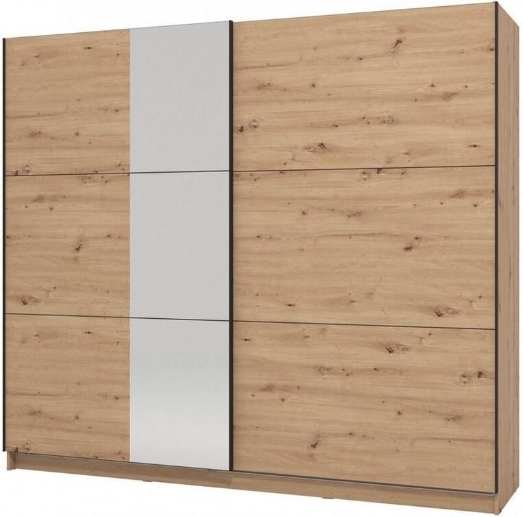 INOSIGN Zweefdeurkast Sierra kledingkast met spiegel linnenkast garderobe Topseller INCLUSIEF interne indeling FSC -gecertificeerd OTTOs Choice - Foto 4