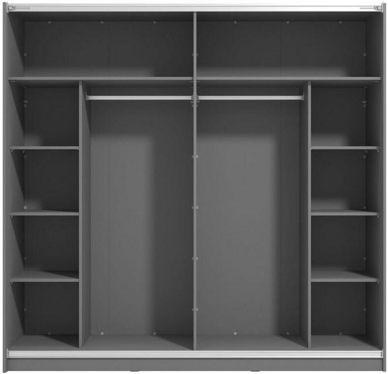 INOSIGN Zweefdeurkast Sierra kledingkast met spiegel linnenkast garderobe Topseller INCLUSIEF interne indeling FSC -gecertificeerd OTTOs Choice - Foto 4