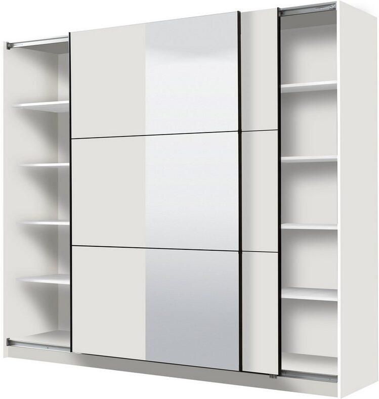 INOSIGN Zweefdeurkast Sierra kledingkast met spiegel linnenkast garderobe Topseller INCLUSIEF interne indeling FSC -gecertificeerd OTTOs Choice - Foto 7