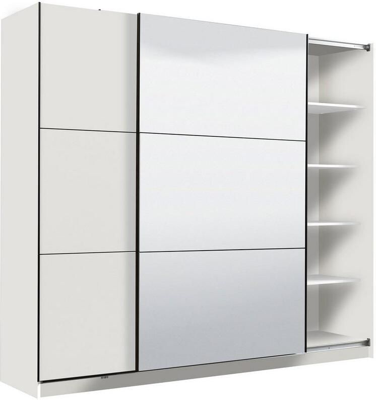 INOSIGN Zweefdeurkast Sierra kledingkast met spiegel linnenkast garderobe Topseller INCLUSIEF interne indeling FSC -gecertificeerd OTTOs Choice - Foto 3