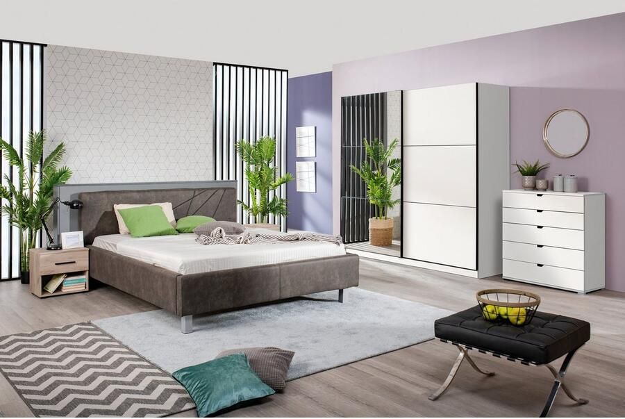 INOSIGN Zweefdeurkast Sierra kledingkast met spiegel linnenkast garderobe Topseller INCLUSIEF interne indeling FSC -gecertificeerd OTTOs Choice - Foto 7
