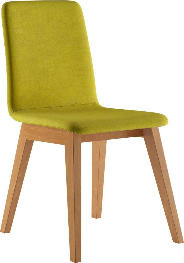 INOSIGN Stoel Sandy met verschillende stoelpootkleuren en kleurvarianten zithoogte 47 cm (2 stuks)