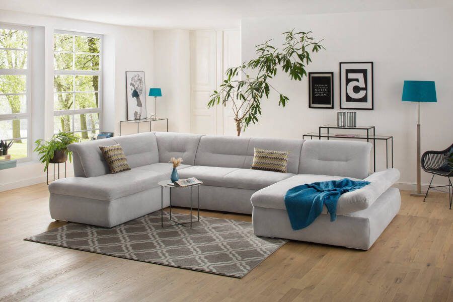 INOSIGN Zithoek Avesa U-vorm Naar keuze met verstelbare armleuningen en slaapfunctie bxdxh: 355x216x80cm - Foto 12
