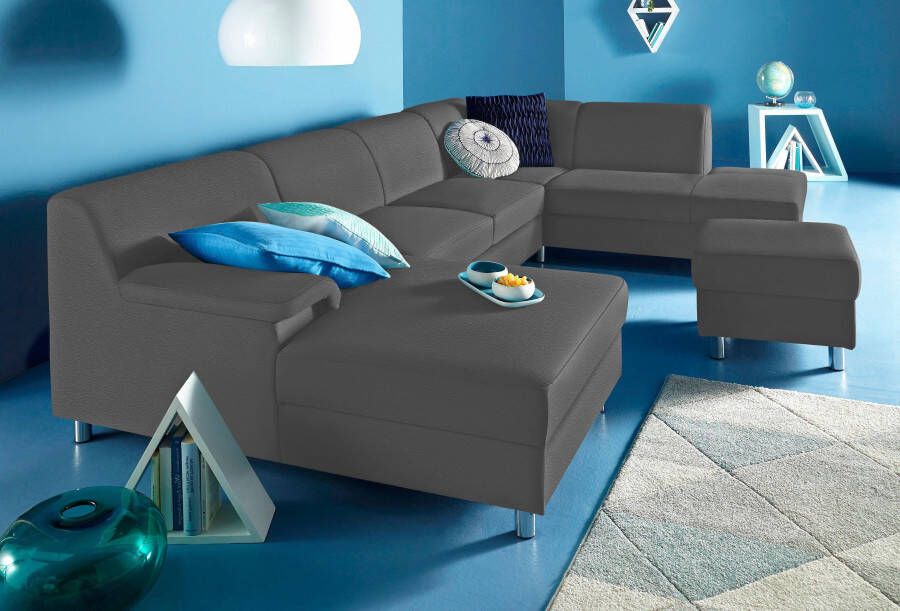 INOSIGN Zithoek Jamie tijdloos design stevig zitcomfort veel ruimte U-vorm - Foto 5