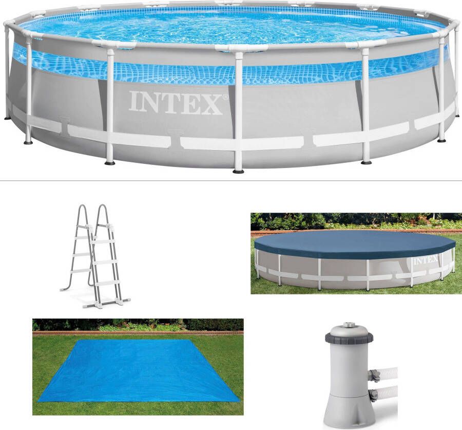 Intex Opzetzwembad Clearview Prism Frame Pool