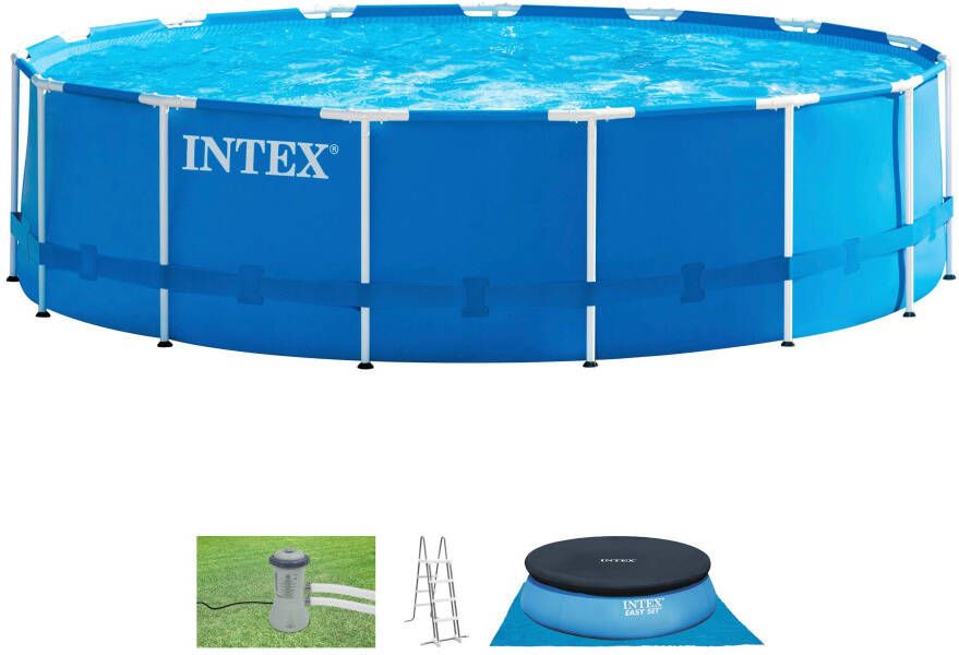 Intex Opzetzwembad Metal Frame 5-delig øxh: 457x122 cm (set) - Foto 7