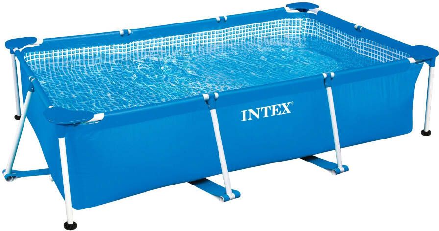 Intex Opzetzwembad Metal Frame Rectangular