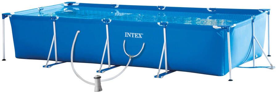Intex Opzetzwembad Rectangular Frame Pool (set)