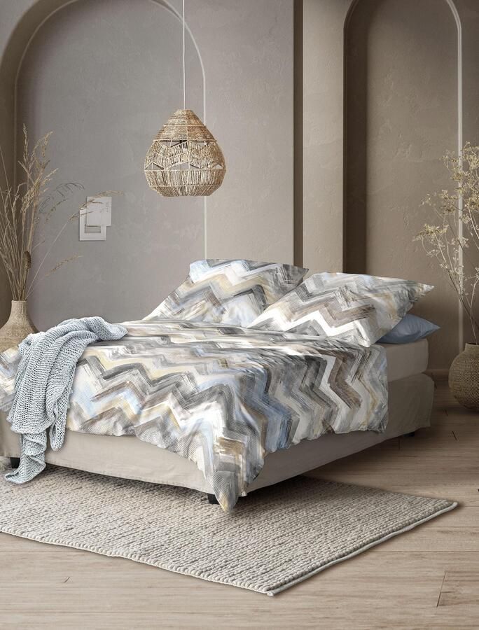 Irisette Beddengoed Wave 8594 aansluitend en ademend geschikt voor het hele jaar (2-delig) - Foto 4