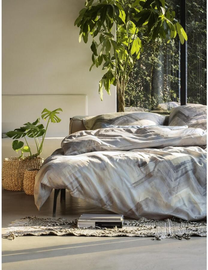 Irisette Beddengoed Wave 8594 aansluitend en ademend geschikt voor het hele jaar (2-delig)