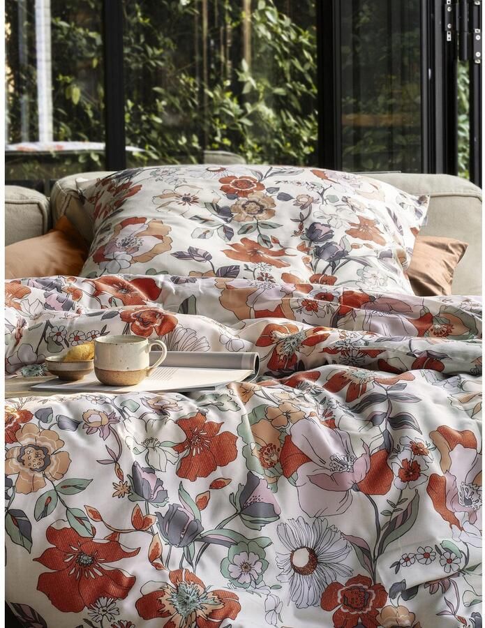 Irisette Beddengoed Wave 8623 aansluitend en ademend geschikt voor het hele jaar (2-delig)