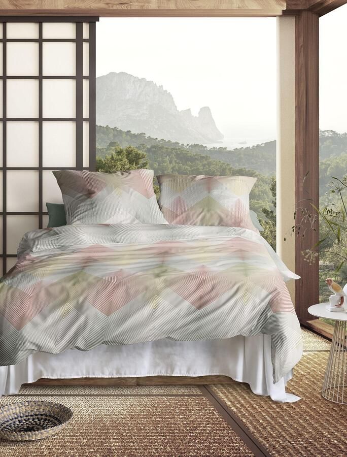 Irisette Beddengoed Wave 8624 aansluitend en ademend geschikt voor het hele jaar (2-delig) - Foto 4