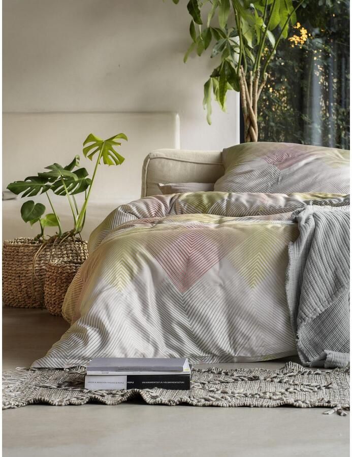 Irisette Beddengoed Wave 8624 aansluitend en ademend geschikt voor het hele jaar (2-delig) - Foto 2