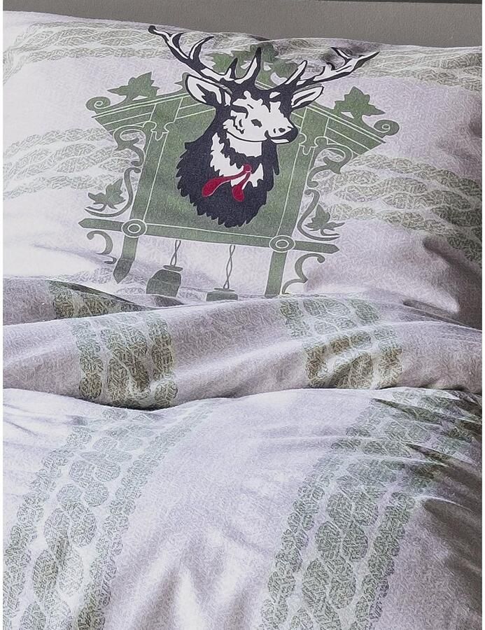 Irisette Overtrekset Panda 8490 knus zacht winterbedlinnen (2-delig)