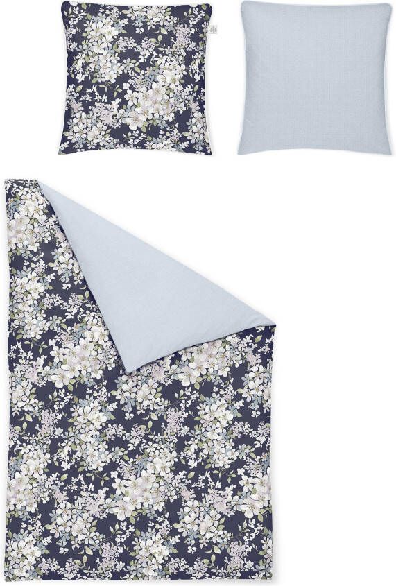 Irisette Tweezijdig te gebruiken overtrekset Crown-K 8453 elegante digitale print (2-delig) - Foto 3