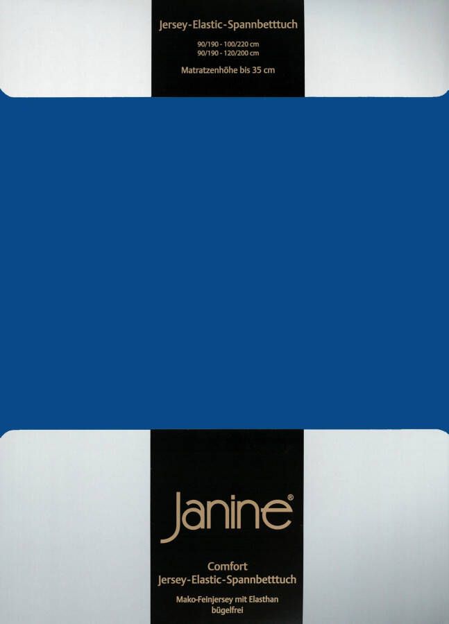 Janine Hoeslaken ELASTIC 5002 in mt. 90x200 140x200 en meer voor matrassen tot 35 cm hoog 95% katoen hoge kwaliteit duurzaam (1 stuk)