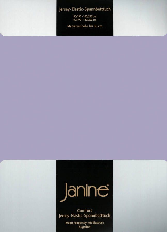 Janine Hoeslaken ELASTIC 5002 in mt. 90x200 140x200 en meer voor matrassen tot 35 cm hoog 95% katoen hoge kwaliteit duurzaam (1 stuk)