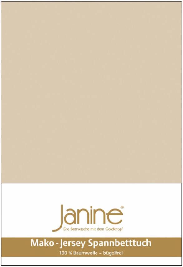 Janine Hoeslaken Fijne mako-jersey 5007 gemaakt van 100% katoen voor matrassen tot 26 cm hoog (1 stuk) - Foto 1