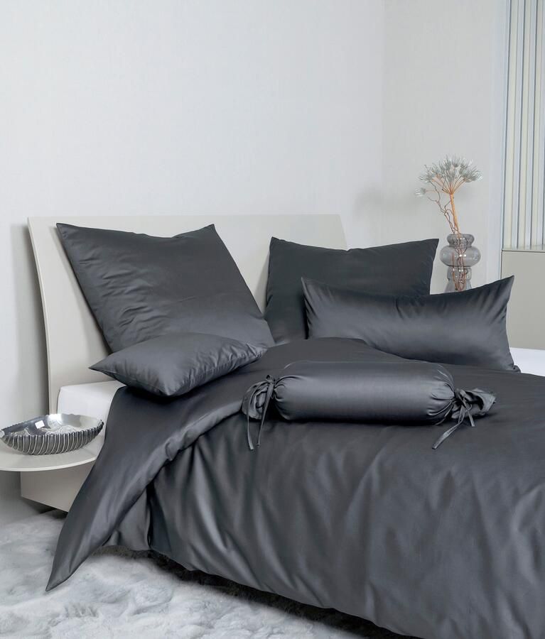 Janine Overtrekset Colors 31001 fijndradige uni dekbedovertrek voor alle seizoenen merkrits - Foto 3