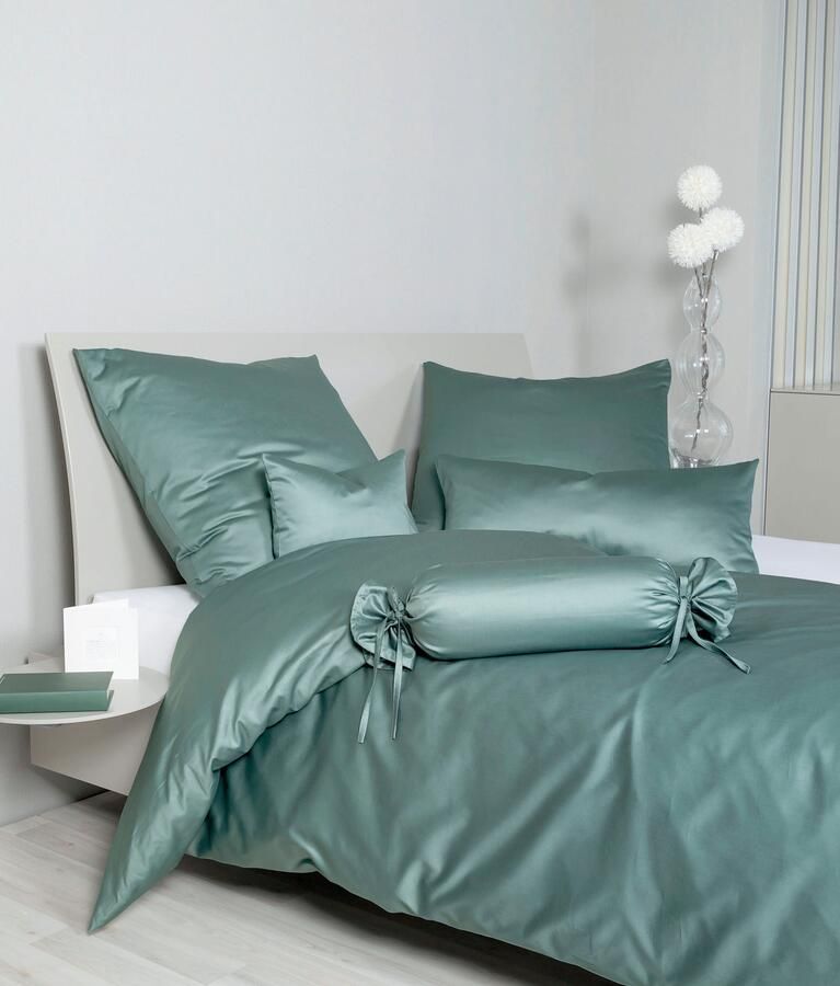 Janine Overtrekset Colors 31001 fijndradige uni dekbedovertrek voor alle seizoenen merkrits - Foto 3