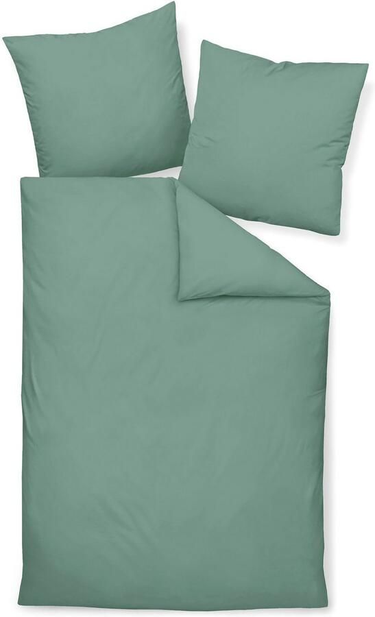 Janine Overtrekset Colors 31001 fijndradige uni dekbedovertrek voor alle seizoenen merkrits - Foto 2